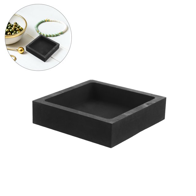 Luxshiny Negro De Grafito Para Fundición Y Refinado De Cobre Aluminio Oro Y Plata En Joyería