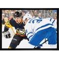 thumbnail image 1 of Toile Encadrée 20x29 Face-à-Face Sidney Crosby & Auston Matthews, 1 of 4