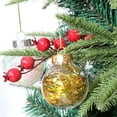 thumbnail image 6 of YIDEDE 4pcs A Box Of Christmas Balls Transparent Pet Silk Grass Decoration Christmas Tree Ornaments Pendant Props, 6 of 11