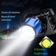 thumbnail image 5 of Sonducket Faro recargable para exteriores, faro para acampar, senderismo, pesca, lámpara de cabeza conmutable, diadema, luz para Camper, iluminación Ropa Deportiva, Zapatos Luz púrpura blanca Sonducket OD029334-02, 5 of 6