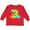 Red, variant on Inktastic Dinosaur Party-third Birthday Boys or Girls Long Sleeve Toddler T-Shirt