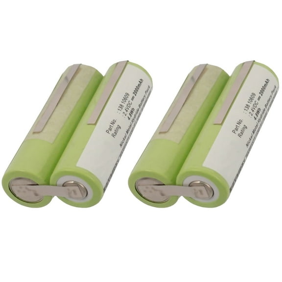 2pc Razor Battery for GRUNDIG 8825 8835 8875  6828XL 6891XL 8831XL 8880XL