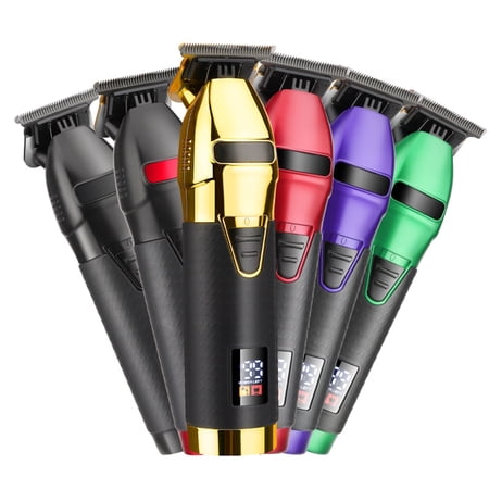 Hairspower 6-Piece Green USB Battery Hair Trimmers