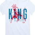 thumbnail image 3 of Marvel Black Panther - Halftone King Of Wakanda - Toddler And Youth Short Sleeve Tee, 3 of 5