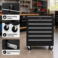 thumbnail image 2 of Memoryfield Rolling Tool Chest, 6 Drawer Tool Storage Cabinet with Locking System, Tool Cart Organizer for Garage Workshop, Black, 2 of 7