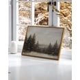 thumbnail image 3 of Decoración mural en Simsea, bosque de pinos, invierno, 30 x 40 cm, 3 of 7