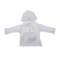 thumbnail image 1 of Camisetas con Ropa de muñecas pulgadas para vestir a muñecas Blanco Zulema Trajes de la sudadera con capucha, 1 of 7