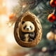 thumbnail image 4 of Adorno de Acrílico de Animales de Navidad | Impresión a doble cara, 3.15x3.15 pulgadas | Decoración colgante duradera para árbol, hogar, oficina | Resistente a la decoloración, fácil de colgar |, 4 of 8