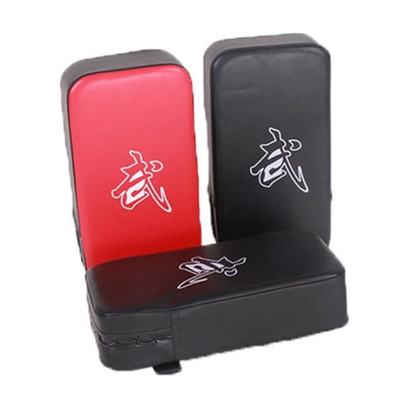 MOKKHNB Lightweight Red Taekwondo Kick Pad with Wrist Strap for Speed and Accuracy Training