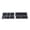 Black, variant on Suodoka 132 Key Keyboard Keycap Russian OEM Profile Matte Finish Ergonomic ABS Keycaps for 61 62 64 68 84 87 104 108 Keyboards Blue (9.84 inches / 25.00 cm)