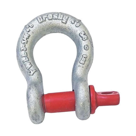 Crosby Anchor Shackle,Carbon Steel,4000 lb. 1018455