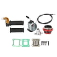 thumbnail image 3 of Carburetor Air Filter Throttle Grip Kit for 2 Stroke Mini Pocket Bike Quad Chopper ATV (0.7in), 3 of 15