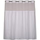 thumbnail image 1 of QUTETN Plastic ( PEVA) Snap in Shower Curtain Liner Replacement with Magnets Removable Liner ( 1, Plastic), 1 of 4