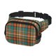 thumbnail image 2 of Fotbe colorful plaid Cangurera Cuadrada con Estampado de Doble Capa, Bolsa de Cintura Ajustable Mini para Hombres y Mujeres, 2 of 9