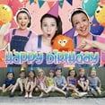 thumbnail image 5 of Ms Rachel Party Supplies for Photography Taspestry Post Backdrop Banner Background Birthday Decorations, 5 of 6