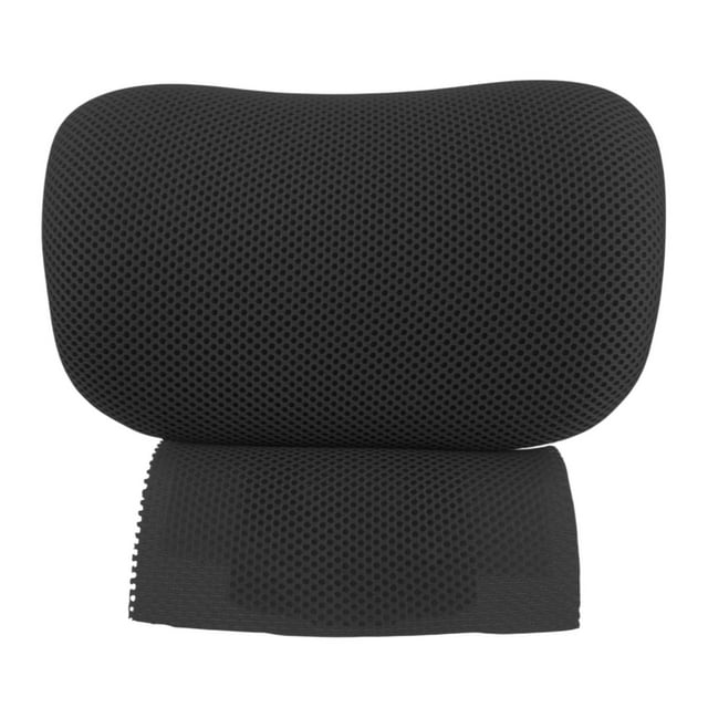 Reposacabezas ajustable para silla de oficina, accesorio de almohada para la cabeza de la silla de ordenador, grosor del respaldo del dormitorio de Negro