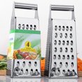 thumbnail image 2 of Cheers 4 Sides Multifunction Stainless Steel Garlic Chopper Potato Vegetable Slicer, 2 of 8