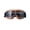 Brown leather black mirror, variant on Vintage Motorcycle Goggles Over Glasses Riding Goggles Adjustable Windproof Cycling Eyewear for Outdoor Sports
