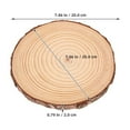 thumbnail image 3 of WEUVEB 2-Pack Garden Stepping Stones with Wood Texture, Anti- Outdoor Pathway Decor for Yard and Patio, 3 of 9