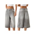 thumbnail image 2 of Michellecmm  Women Capri Pants, Low Waist 3/4 Length Pants Casual Cropped Jeans, 2 of 9