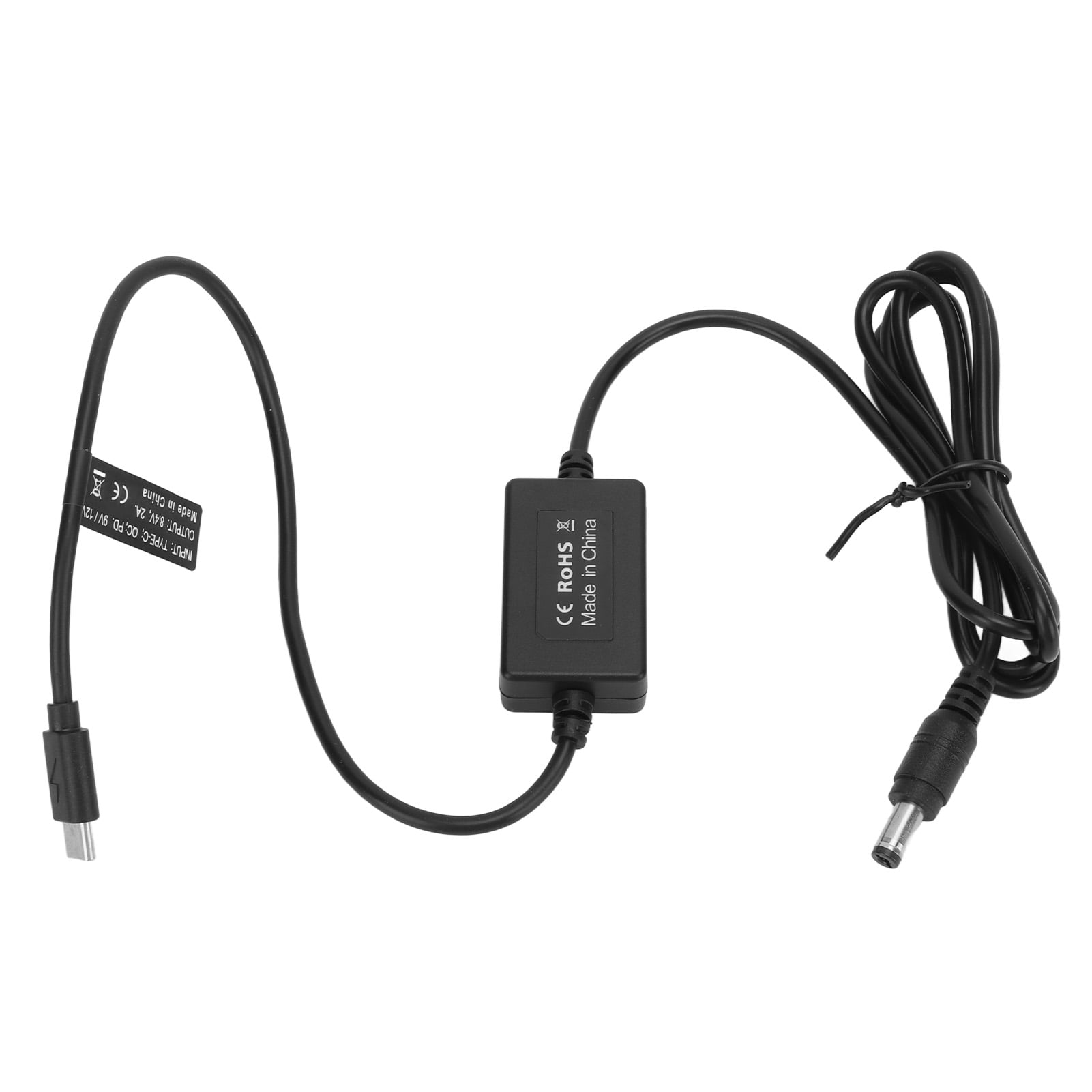 TYPE C To DC Camera Power Cable, 133cm Length Pull Resistant Safe Battery Charging Cable With