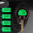 thumbnail image 2 of ActualizacióN ManóMetro de PresióN de NeumáTicos Digital Mandril de Aire y Accesorios de Compresor Pantalla LCD LED Resistente 255PSI, 2 of 5