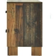 thumbnail image 4 of Pemberly Row Wooden 2 Drawer Nightstand in Rustic Pine Finish, 4 of 8