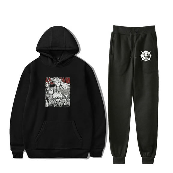 Gachiakuta Anime Hoodie Jogger Pants Two Piece Set Sweatshirts Sweatpants Women Men Outfit Sets