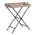 thumbnail image 2 of Convenience Concepts Wyoming Table de Service Pliante en Noir, 2 of 2