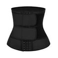 thumbnail image 4 of BLTIBY Women Waist Trainer Cincher Corset Tummy Control Workout Sweat Band Slimmer Belly Belt Weight Loss Sports Girdle Black XL, 4 of 9
