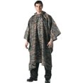 thumbnail image 2 of Rothco G.I. Type Military Rip-Stop Poncho - Woodland Digital Camo, 2 of 2