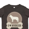 thumbnail image 4 of Inktastic Husky Dog Gift I Love Huskies Boys or Girls Toddler T-Shirt, 4 of 5