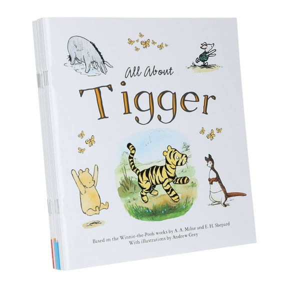 Winnie-the-Pooh and Friends By A.A. Milne & E.H. Shepard 8 Books set - Ages 2  -Paperback