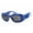 BLUE DARK GREY, variant on Versace 0VE4424U 536687 Violet Oval Sunglasses for Womens