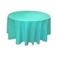 thumbnail image 1 of 12 Pack 132" Inch round Polyester Tablecloth 24 COLOR Table Cover Wedding Party, 1 of 1