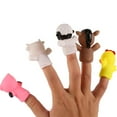 thumbnail image 2 of Marionetas De Mano Para Niños Juguetes Rellenos Interactivos Mini Muñeca De Mano En Forma De Animal Juguetes Niños Regalos Hogar Escuela Jardín De Infancia 5 Uds. Eigraketly FN007196-01, 2 of 6