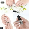 Ageoie Can Be Used for PressOn Nails Mirror Nail Polish Stainless