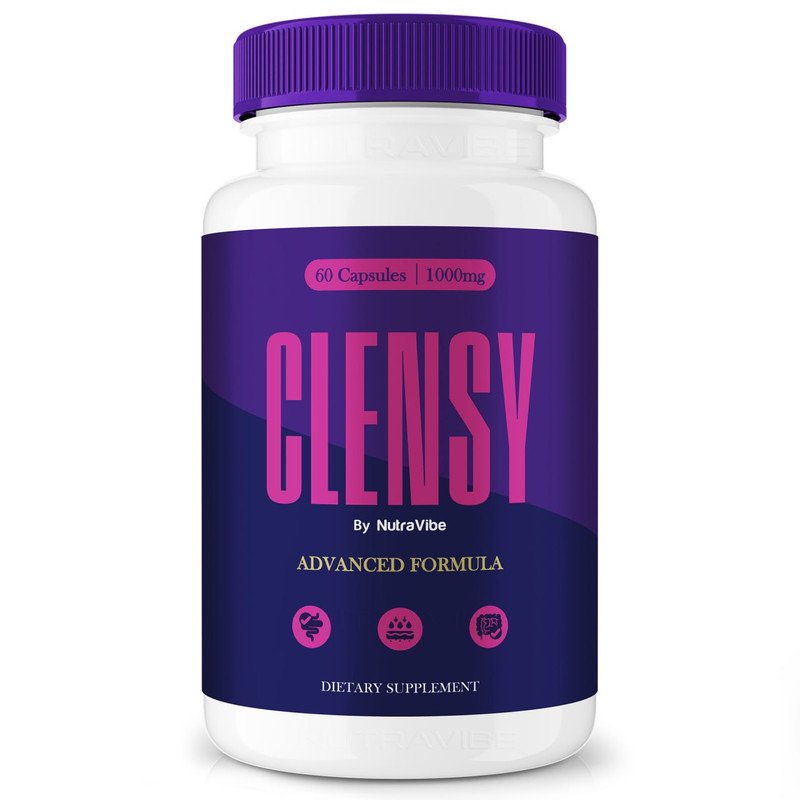 Clensy Probiotics Capsules – Gentle Gut & Digestive Support Formula for Balance & Wellness | Easy-to-Take Capsules (60 Capsules)