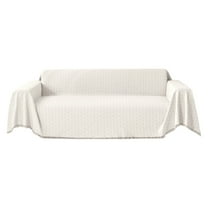 FastXmas Sofa Cover Sheet Blanket, 35.4 x 35.4 Inch/ 90x90 cm Reversible Sofa Covers for 3 Cushion Sofa,Furniture Decoration Cover Sofa Slipcovers, Sectional Protector for Cats Dogs