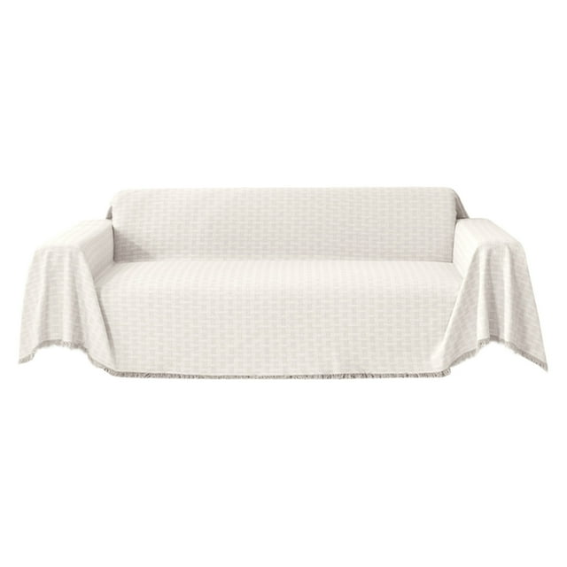 Housse de Canapé pour Salon Réversible en Polyester 90 cm x 90 cm avec Protection pour Chat et Chien