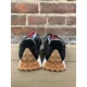 thumbnail image 5 of New Balance 327 Shoes Mens 5.5 Women 7 Sneakers Black Castlerock MS327STC EUC!, 5 of 6