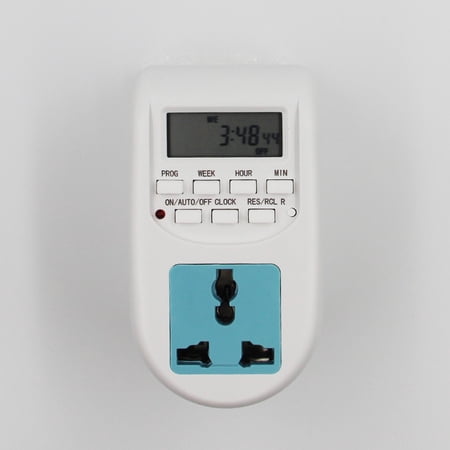 SICED Digital Energy Saving Timer Programmable Electronic Timer Plug Eu ...