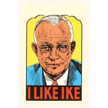 Pocket Sized - Found Image Press Journals: Vintage Journal I Like Ike (Paperback)