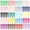 B, variant on RKSTN Hair Clips for Women Macaron Color Clip For Kids Water DropMetal Hair Clip Girls' Hair Clips Fashion Hair Clips
