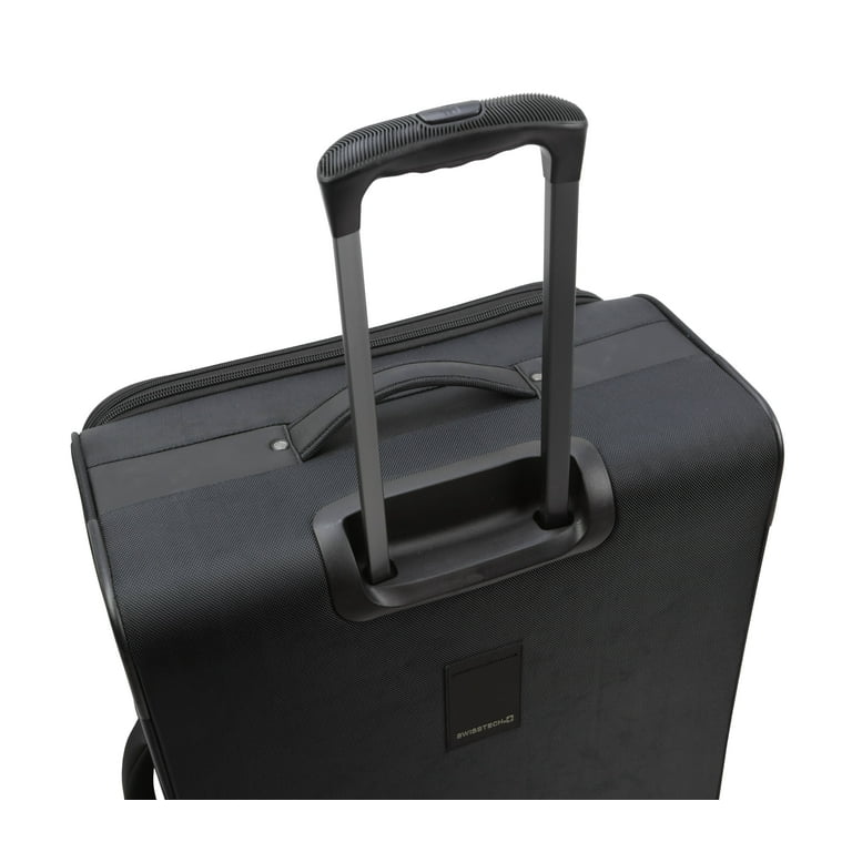 Swiss Tech 28in Softside Checked Luggage with 8-Wheel Spinner