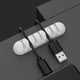 thumbnail image 3 of Organizador de Cables Multifuncional jinwen Soporte para gestión de cables Blanco 7 ranuras, 3 of 7