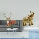 thumbnail image 2 of Estatua de reno, alce, ciervo, , escultura, adorno de mesa, figurita de resina, artesanías, animal decorativo para sala de estar, oficina, dor, 2 of 8