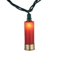 thumbnail image 6 of Northlight Shotgun Shells Patio Light Set - Red and Gold - 6' Green Wire - 10ct, 6 of 6