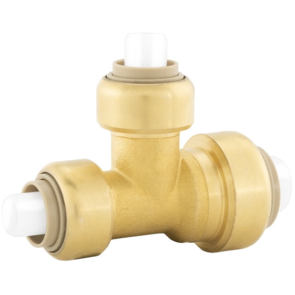 Jones Stephens C77443LF 0.75 x 0.5 x 0.5 in. Bagged PlumBite Push on Reducing Tee,