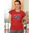 thumbnail image 2 of Not Old Just Classic Art T-Shirt Women -Smartprints Designs, Female Medium, 2 of 4
